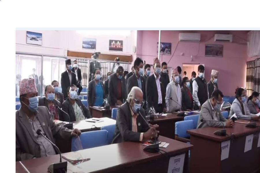सत्तापक्षकै सांसदको अवरोधपछि गण्डकी प्रदेशसभाको बैठक स्थगित